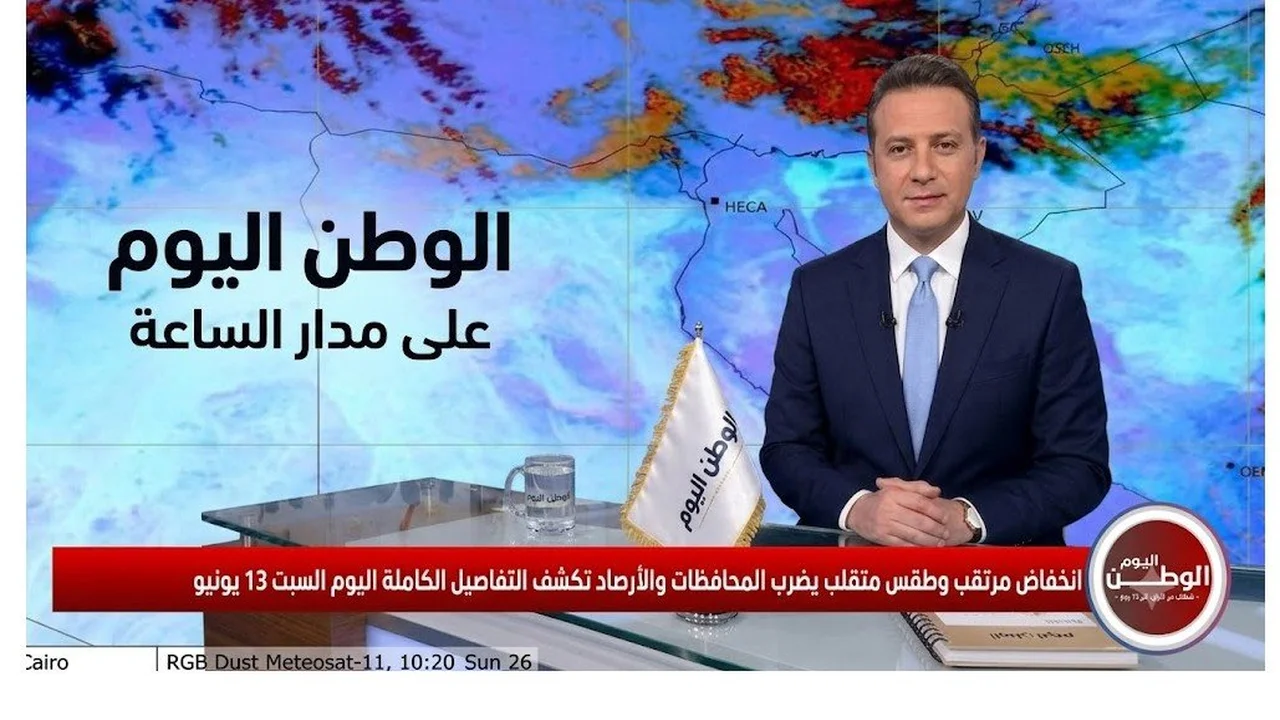 طقس متقلب وانخفاض مرتقب في المحافظات حسب الأرصاد اليوم السبت